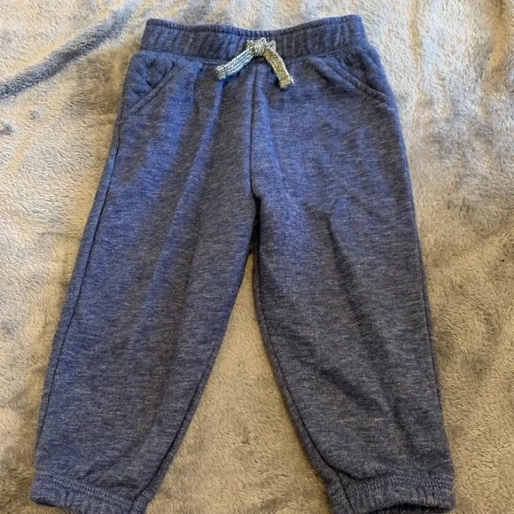 Cat & Jack Kids Joggers - Blue, Red, Cream - Picture 5 of 10